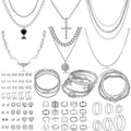 Complete 116-Piece Jewelry Gift Set